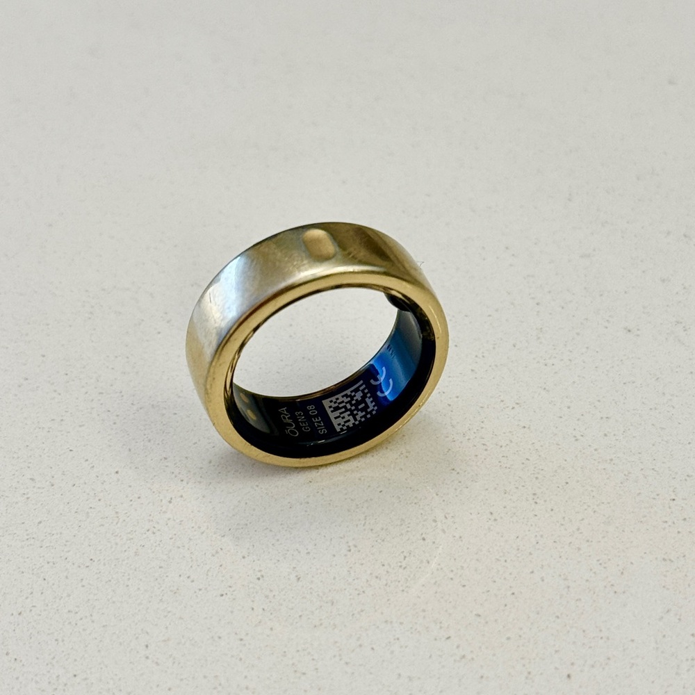 Oura Ring Horizon Gen 3 in Gold - Size 8